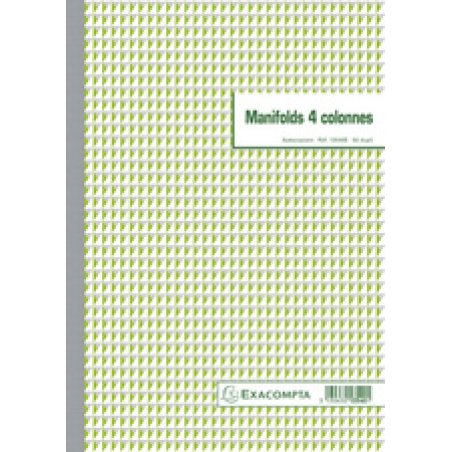EXACOMPTA Manifold 3 colonnes, 297 x 210 mm, dupli