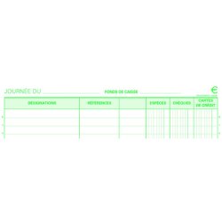 EXACOMPTA Manifold "Encaissement", 297 x 210 mm, dupli