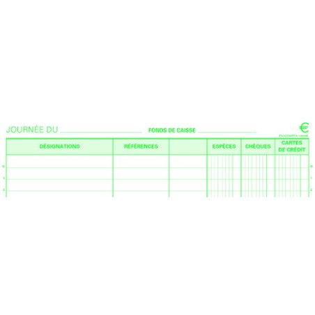EXACOMPTA Manifold "Encaissement", 297 x 210 mm, dupli