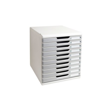 Exacompta 302041D desk tray/organizer Polystyrene Silver