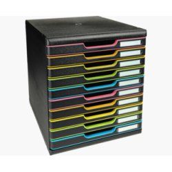 Exacompta 302914D unité de tiroir de bureau Noir