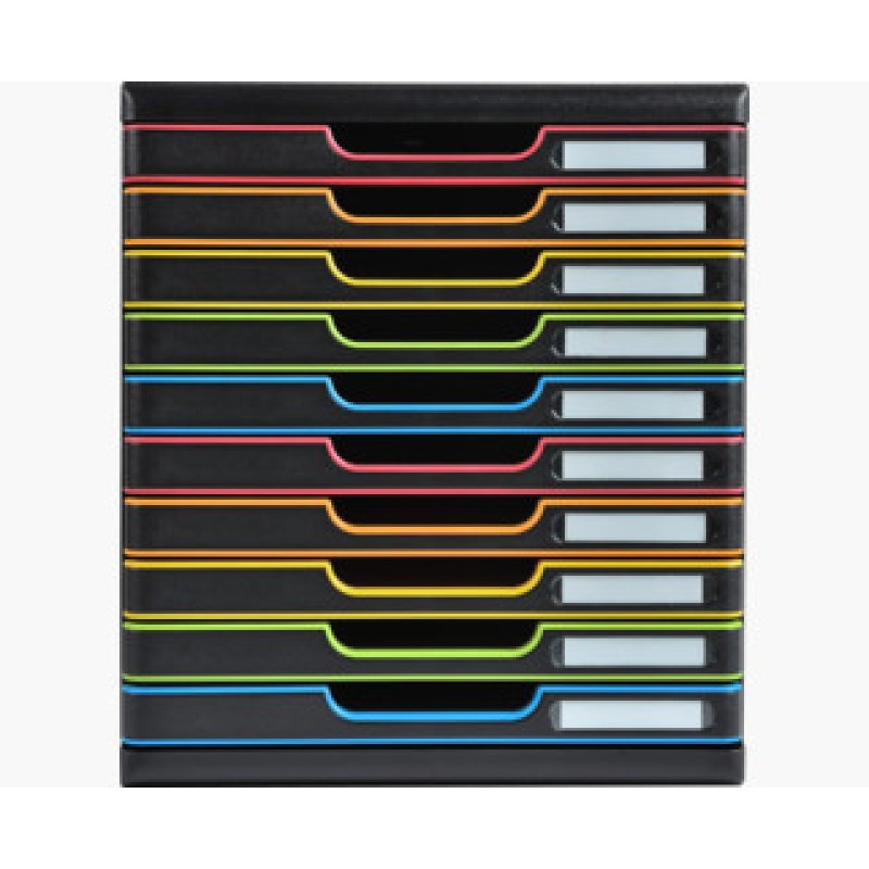 Exacompta 302914D office drawer unit Black