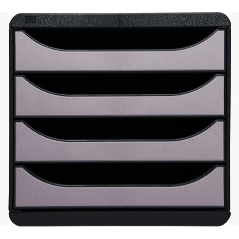 Exacompta 310438D office drawer unit Black