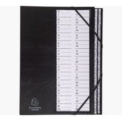 Exacompta 621765E folder Carton Black A4