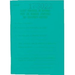 EXACOMPTA Carnet pour transporteurs, 148 x 105 mm