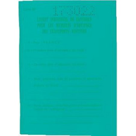 EXACOMPTA Carnet pour transporteurs, 148 x 105 mm