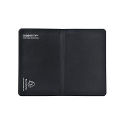 Exacompta 5402E portefeuille, étui pour cartes, support de documents de voyage Emplacement Noir PVC