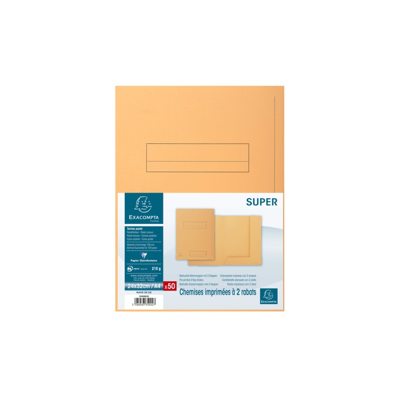 Exacompta 335002E fichier Carton A4