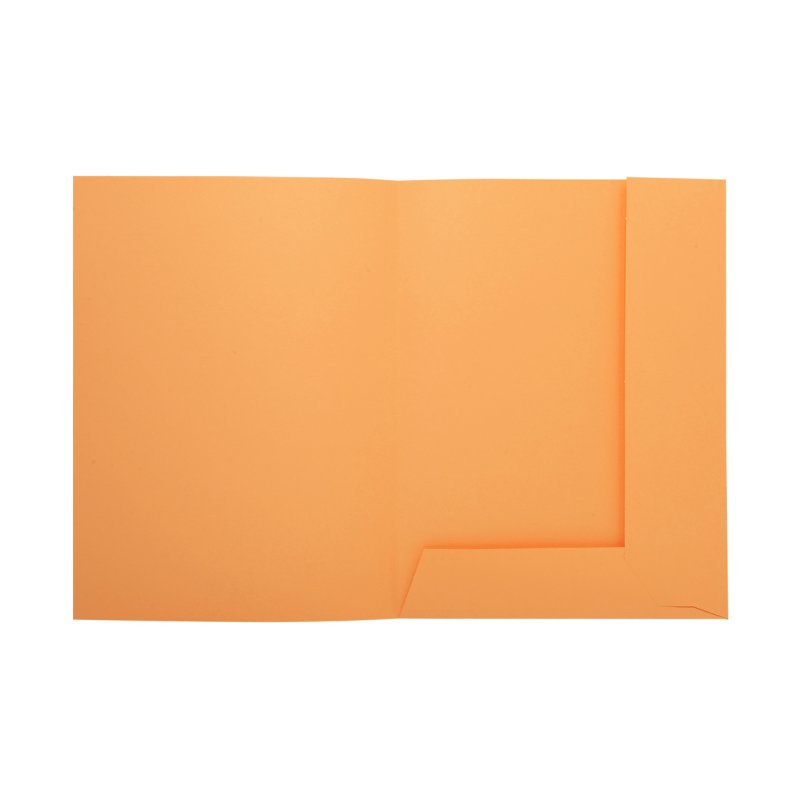 EXACOMPTA Chemise à rabats SUPER 250, A4, carton, orange