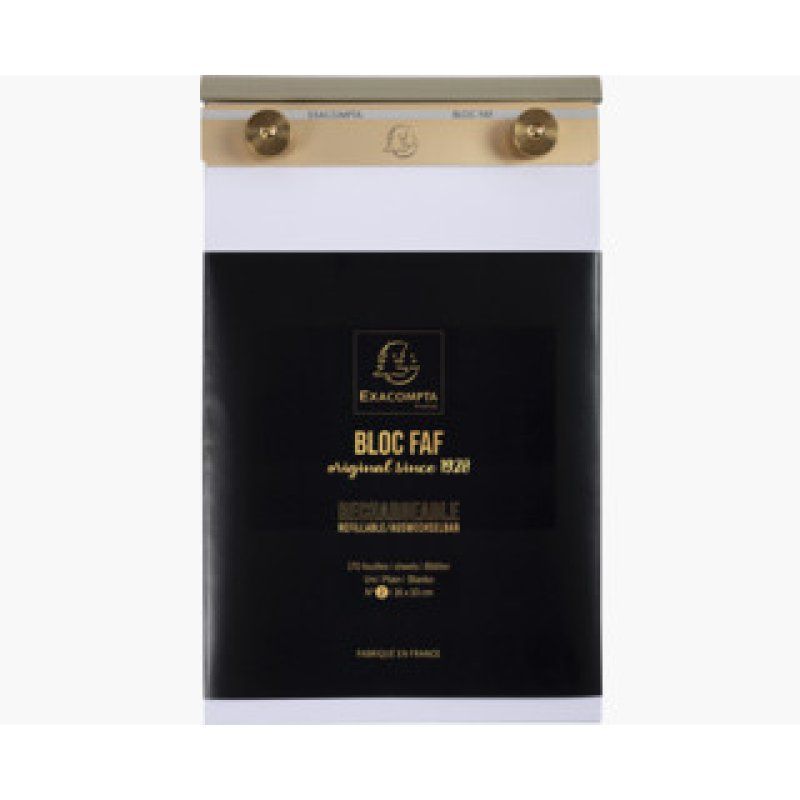 EXACOMPTA Bloc-notes "BLOC FAF", 160 x 100 mm, uni