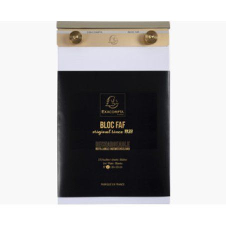 EXACOMPTA Bloc-notes "BLOC FAF", 160 x 100 mm, uni