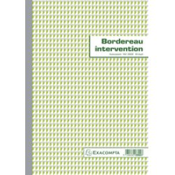 EXACOMPTA Manifold "Bordereau intervention", dupli