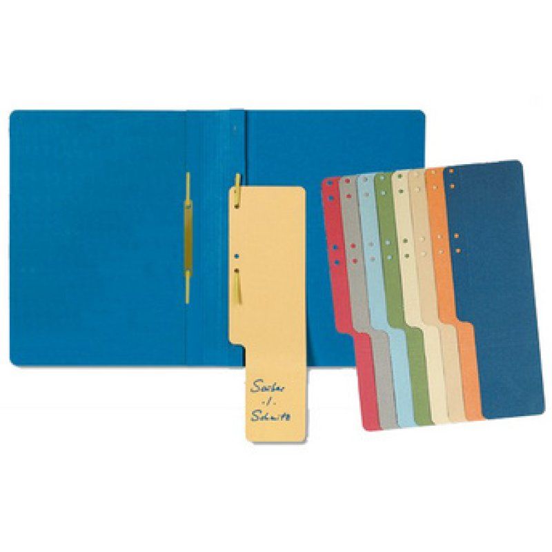 EXACOMPTA Aktenschwänze, Karton, 100 Stück, rot