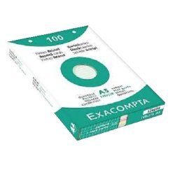 Brause Exacom Cards A4 Lined White