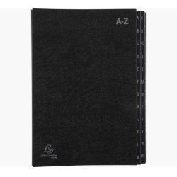 Exacompta 57024E folder Carton Black A4
