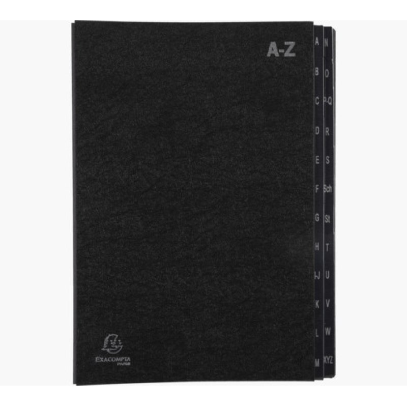 Exacompta 57024E folder Carton Black A4