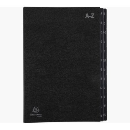 Exacompta 57024E folder Carton Black A4