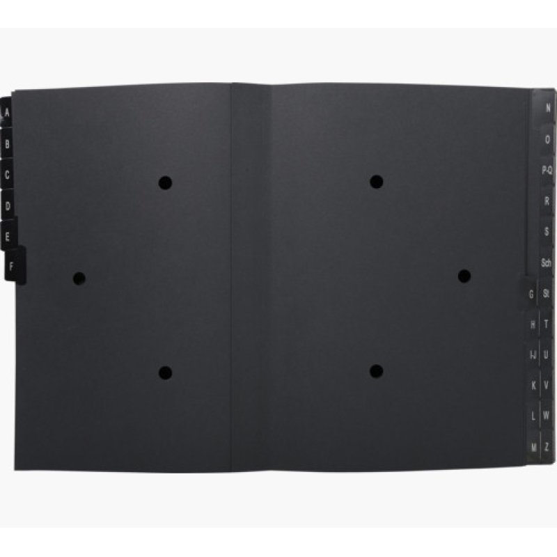 Exacompta 57024E folder Carton Black A4