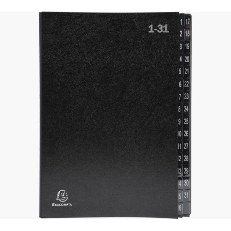 Exacompta 57032E folder Carton Black A4