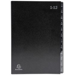 EXACOMPTA Trieur numérique, A4, 1-31, 32 compartiments, bleu