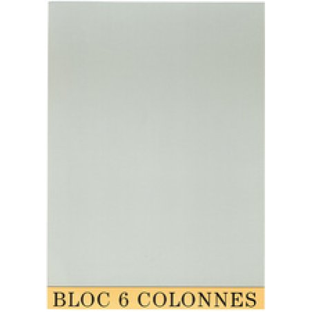 EXACOMPTA Bloc de contrôle comptable, 297 x 210 mm