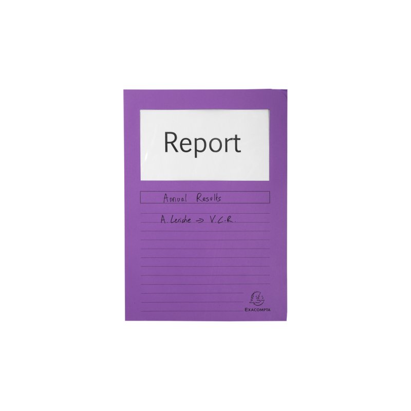 Exacompta 50101E folder Carton Lilac A4