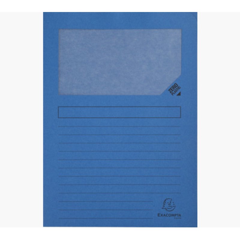 Exacompta 50102E fichier Carton Bleu A4