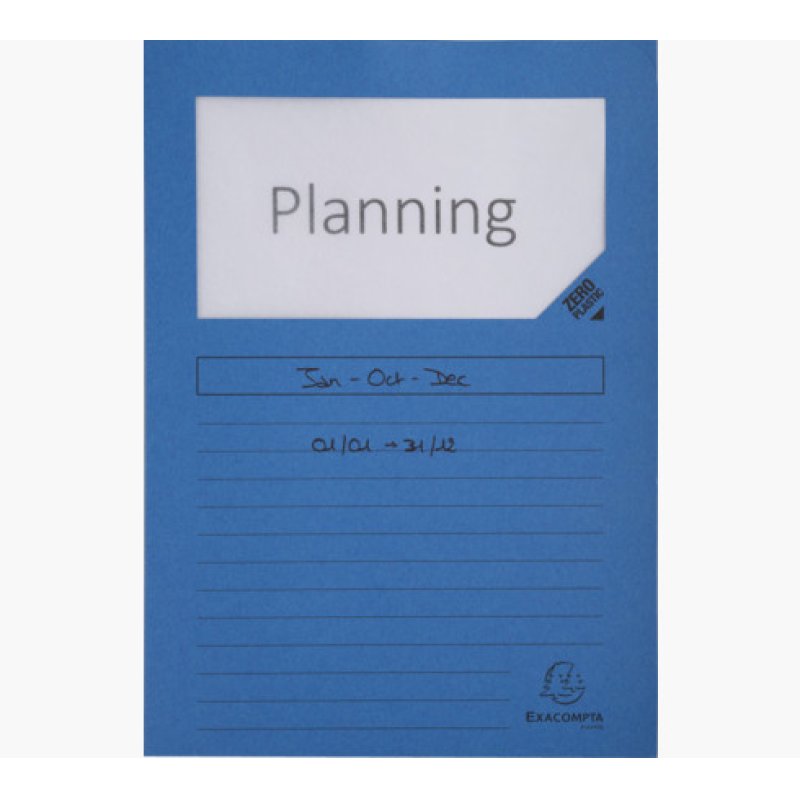 Exacompta 50102E folder Carton Blue A4