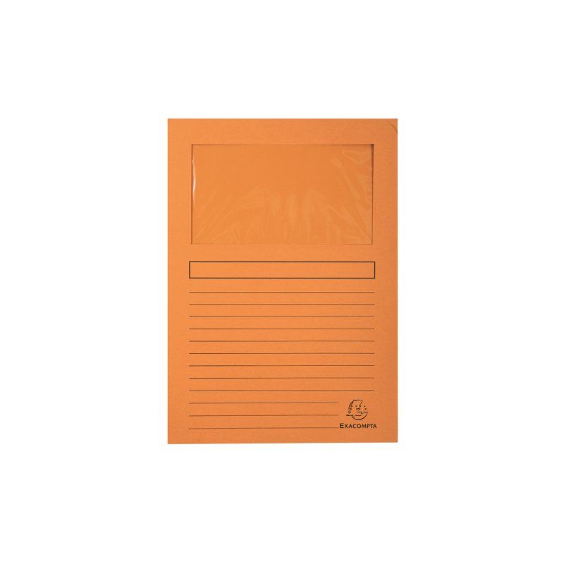Exacompta 50104E fichier Carton Orange A4