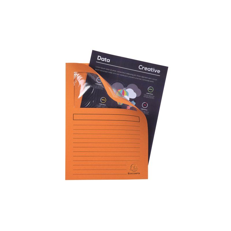 Exacompta 50104E folder Carton Orange A4