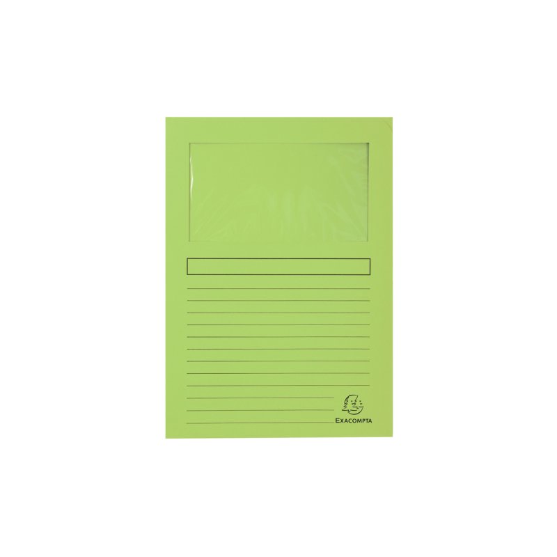 Exacompta 50107E folder Carton Green A4