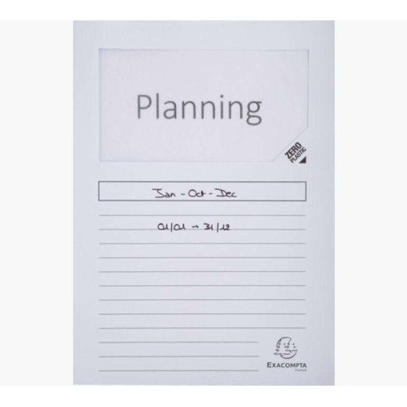Exacompta 50110E folder Carton White A4