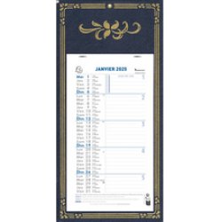 EXACOMPTA Calendrier mural, 130 x 230 mm, fond Skytos, 2025