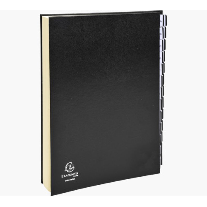 Exacompta 621265E fichier Carton Noir A4
