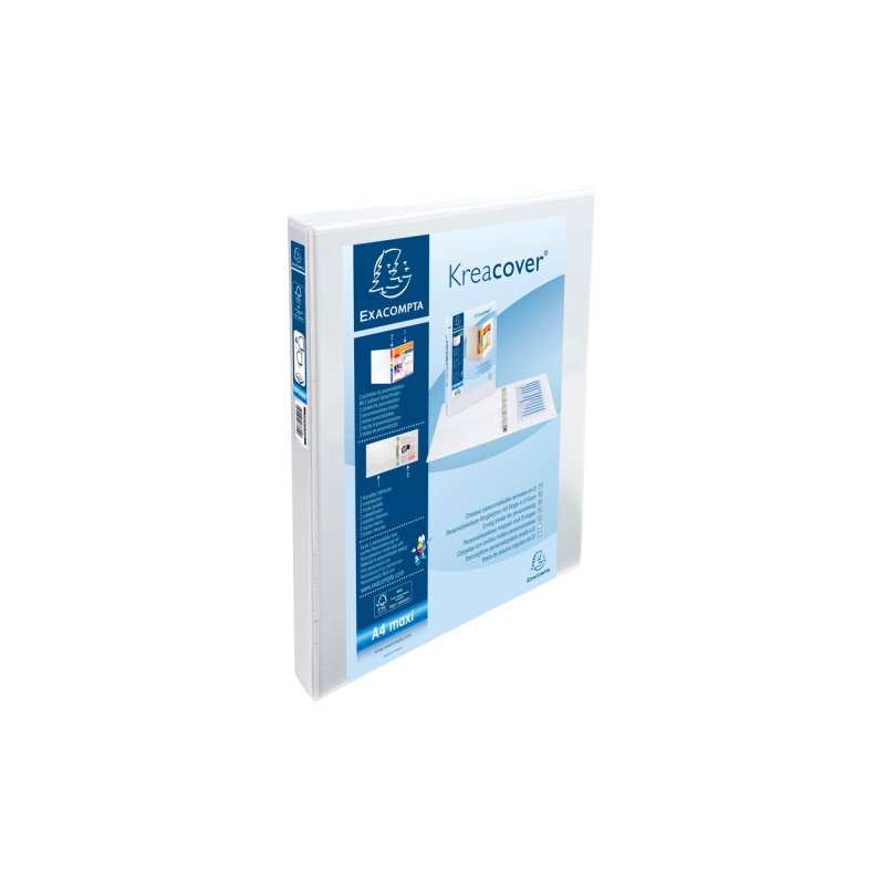 Exacompta 51941E ring binder A4, A4 White
