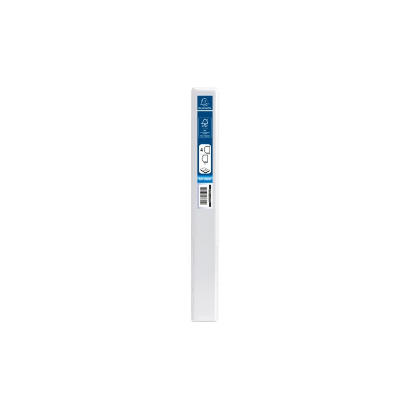 EXACOMPTA Classeur personnalisable Kreacover, A4 Maxi, blanc
