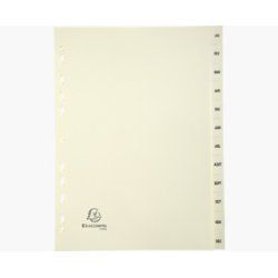 Exacompta 1212E divider Carton Ivory