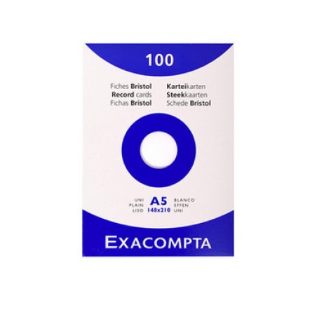 Exacompta 13308E index card White