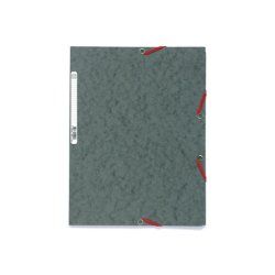 EXACOMPTA Chemise à élastiques, A4, carton, gris