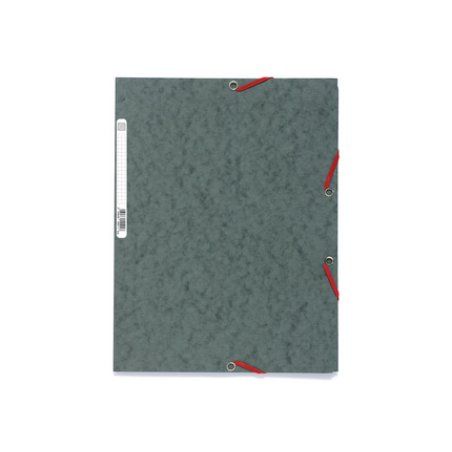 EXACOMPTA Chemise à élastiques, A4, carton, gris