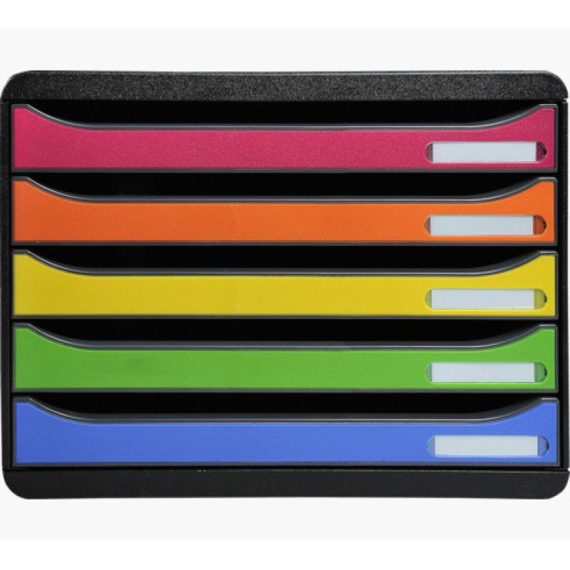 EXACOMPTA Module de classement BIG-BOX PLUS, arlequin