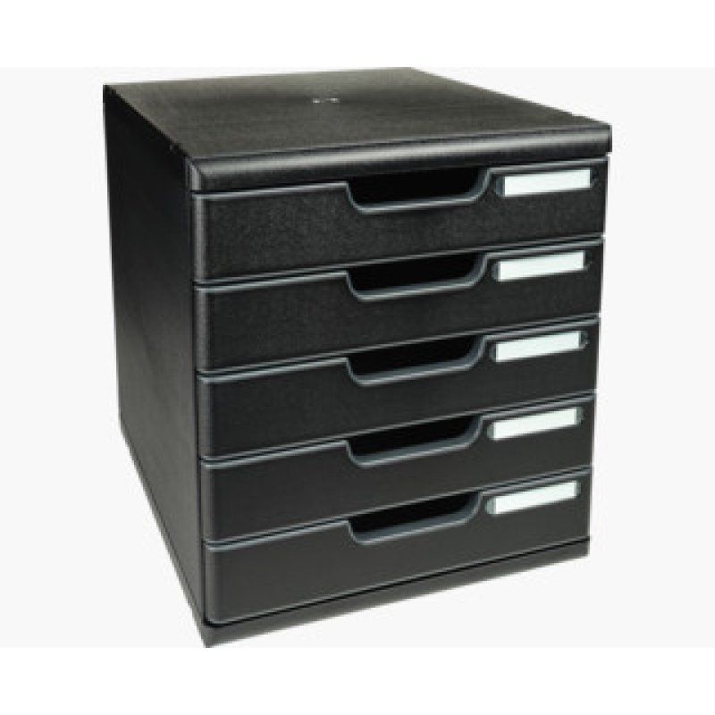 Exacompta 301414D unité de tiroir de bureau Noir