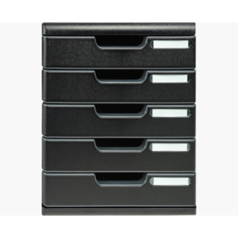Exacompta 301414D unité de tiroir de bureau Noir