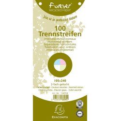 Exacompta 13495B intercalaire Multicolore 100 pièce(s)