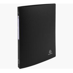 Exacompta 51191E classeur à anneaux A4 Noir