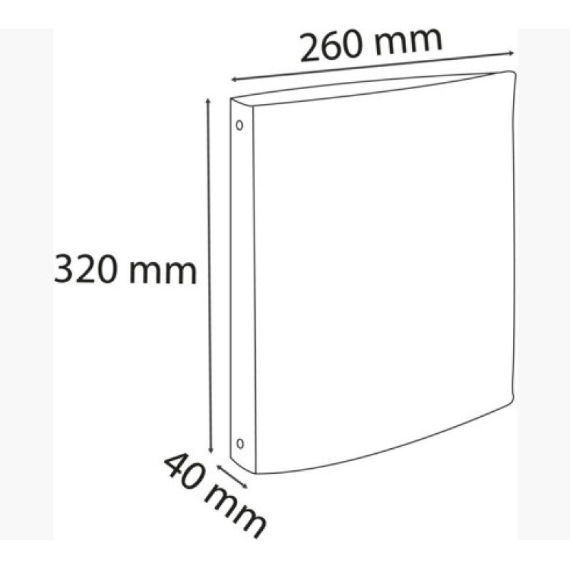 Exacompta 51473E ring binder A4 Green