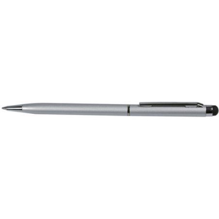 EXACOMPTA Stylo bille "Twist" avec clip, argent