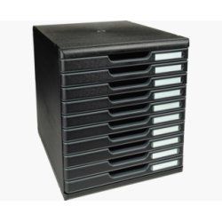 Exacompta 302414D office drawer unit Black