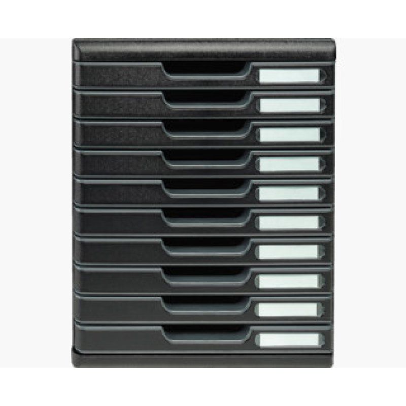 Exacompta 302414D office drawer unit Black