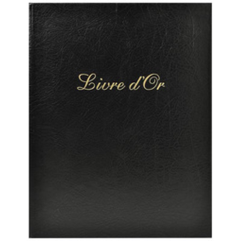 EXACOMPTA Livre d'Or Alpille, 220 x 260 mm, noir